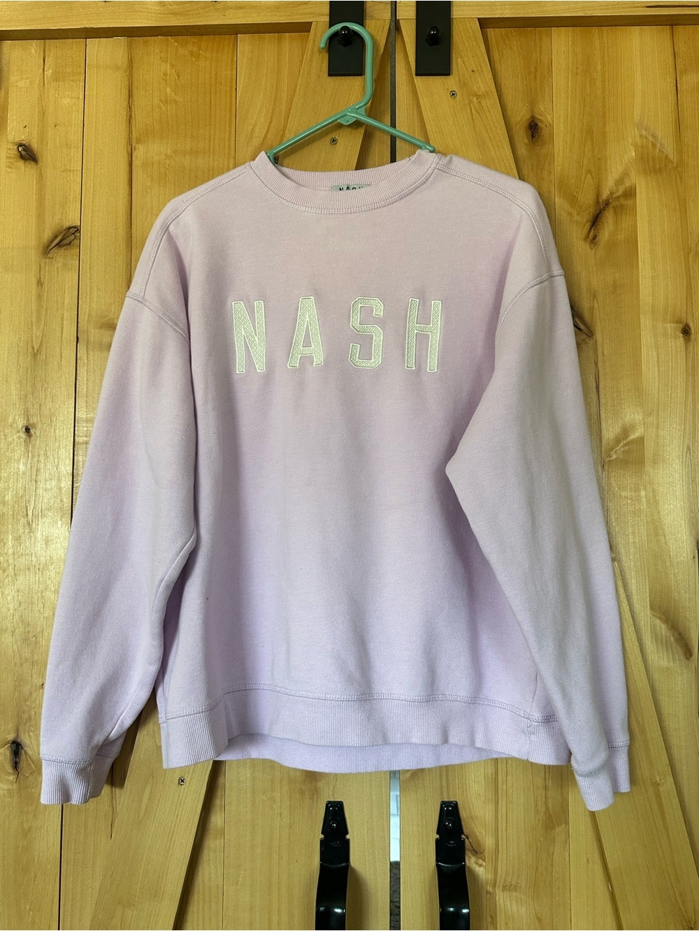 Purple NASH crewneck